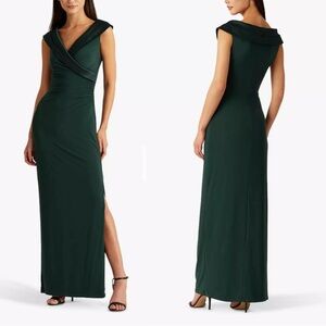 Lauren Ralph Lauren Dark Green Evening Gown